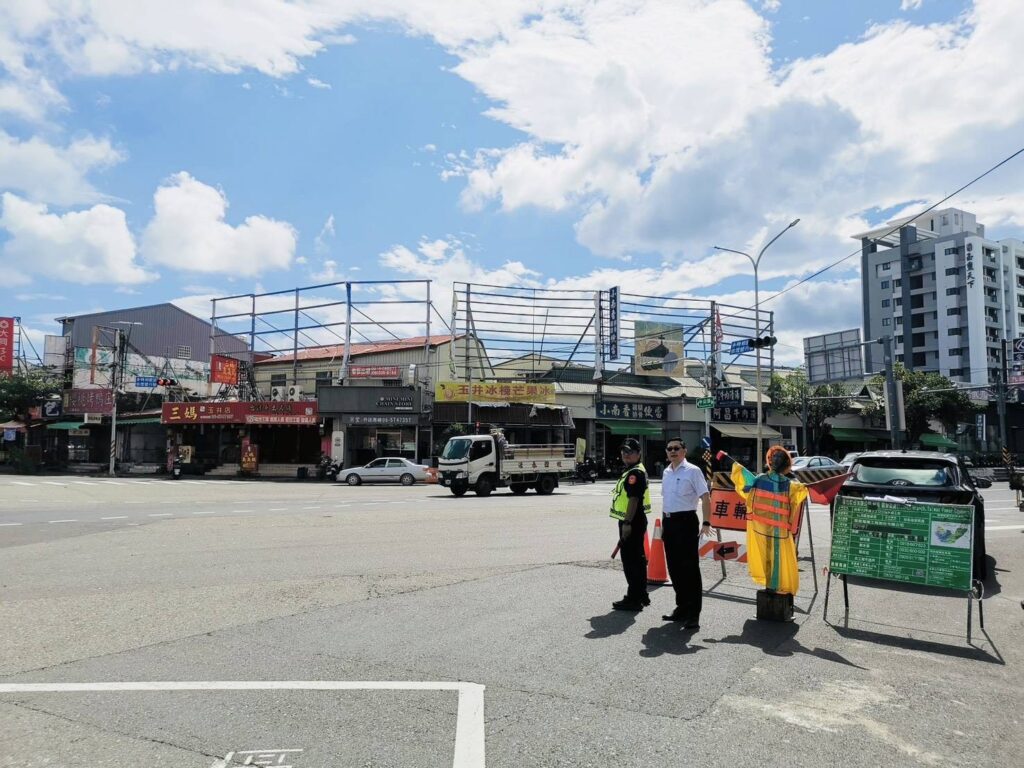 玉井區停電影響交通號誌運作 玉井分局啓動交通疏導分散車流 4 1755316410922