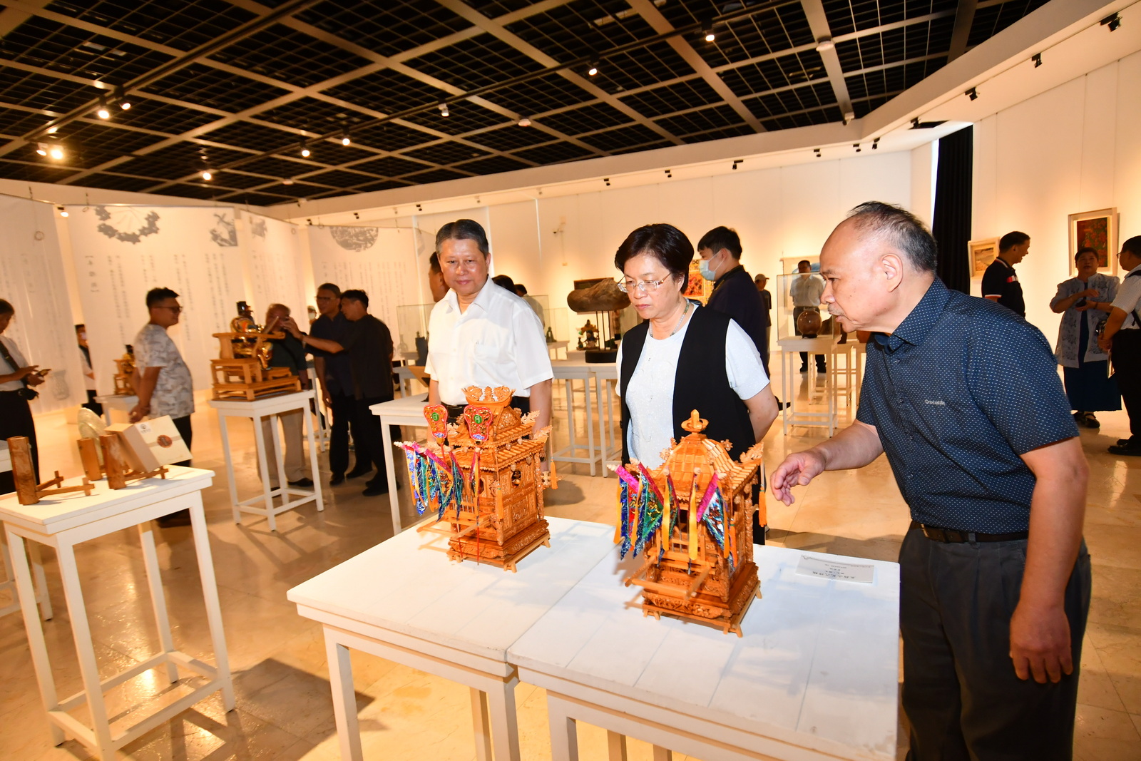 (有影片)/精雕細琢的臺灣工藝 彰化匠師年度大展再現傳統之美 - https://www.watchmedia01.com