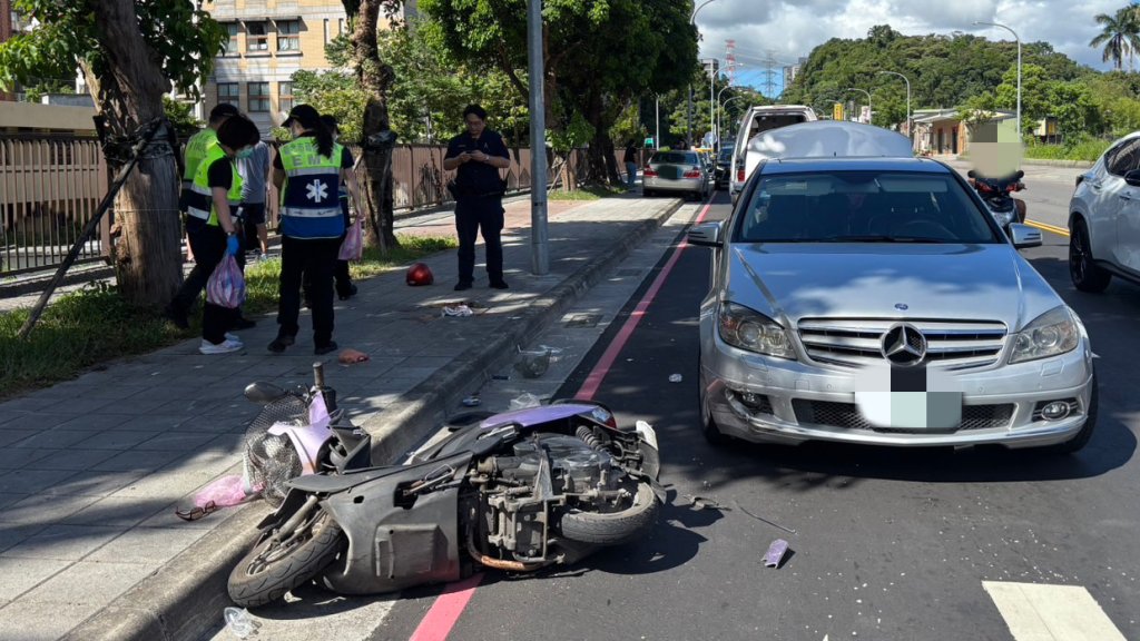 新北死亡車禍!男駕駛疑疲勞駕駛 闖紅燈逆向撞死女騎士