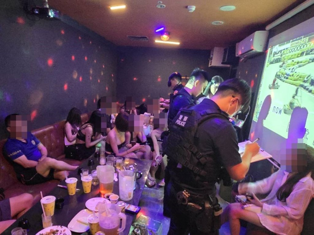老司機去處-1 桃園ktv暗藏密室警查獲21名泰女坐檯陪酒