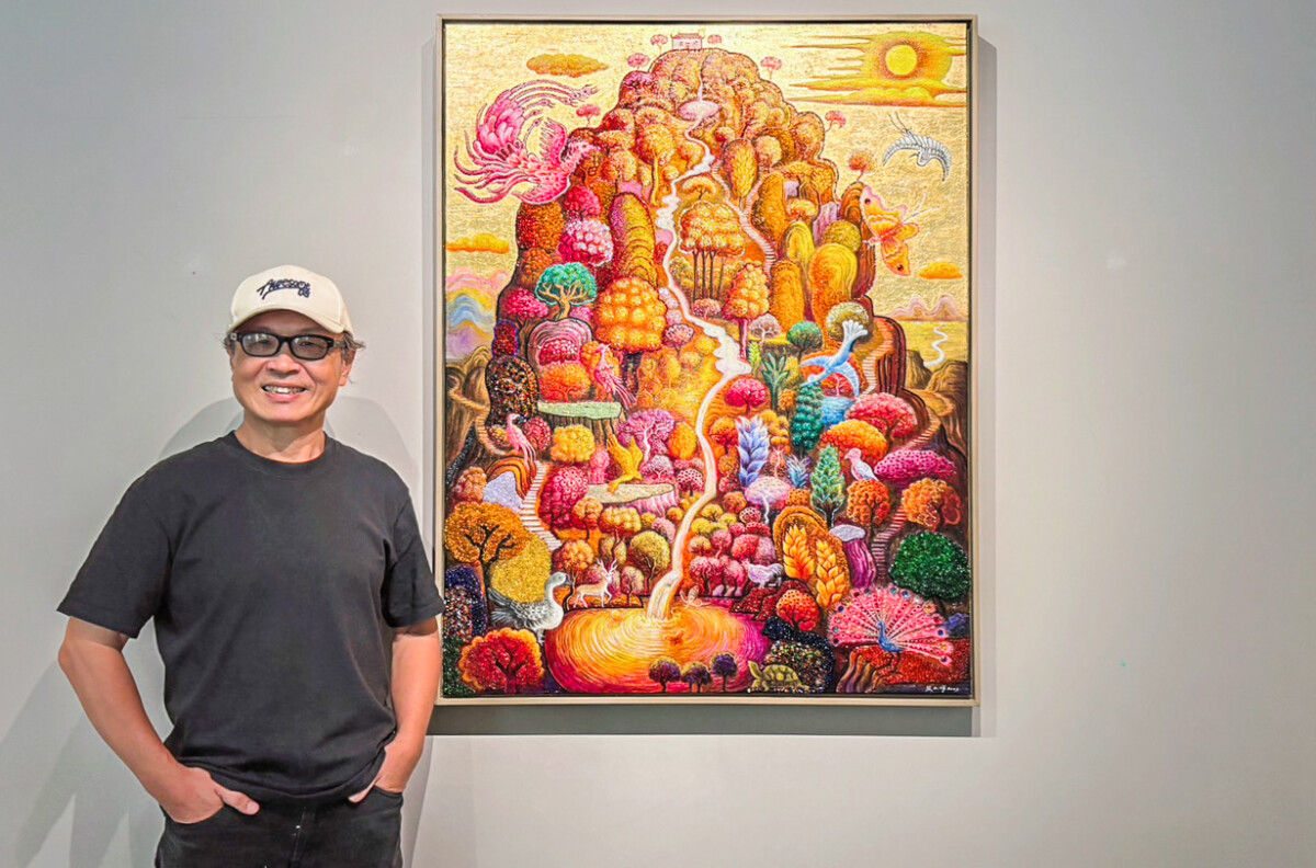 ▲「萬物有靈光」張立曄個展,在新思惟人文空間展出。(圖/新思惟人文空間提供)