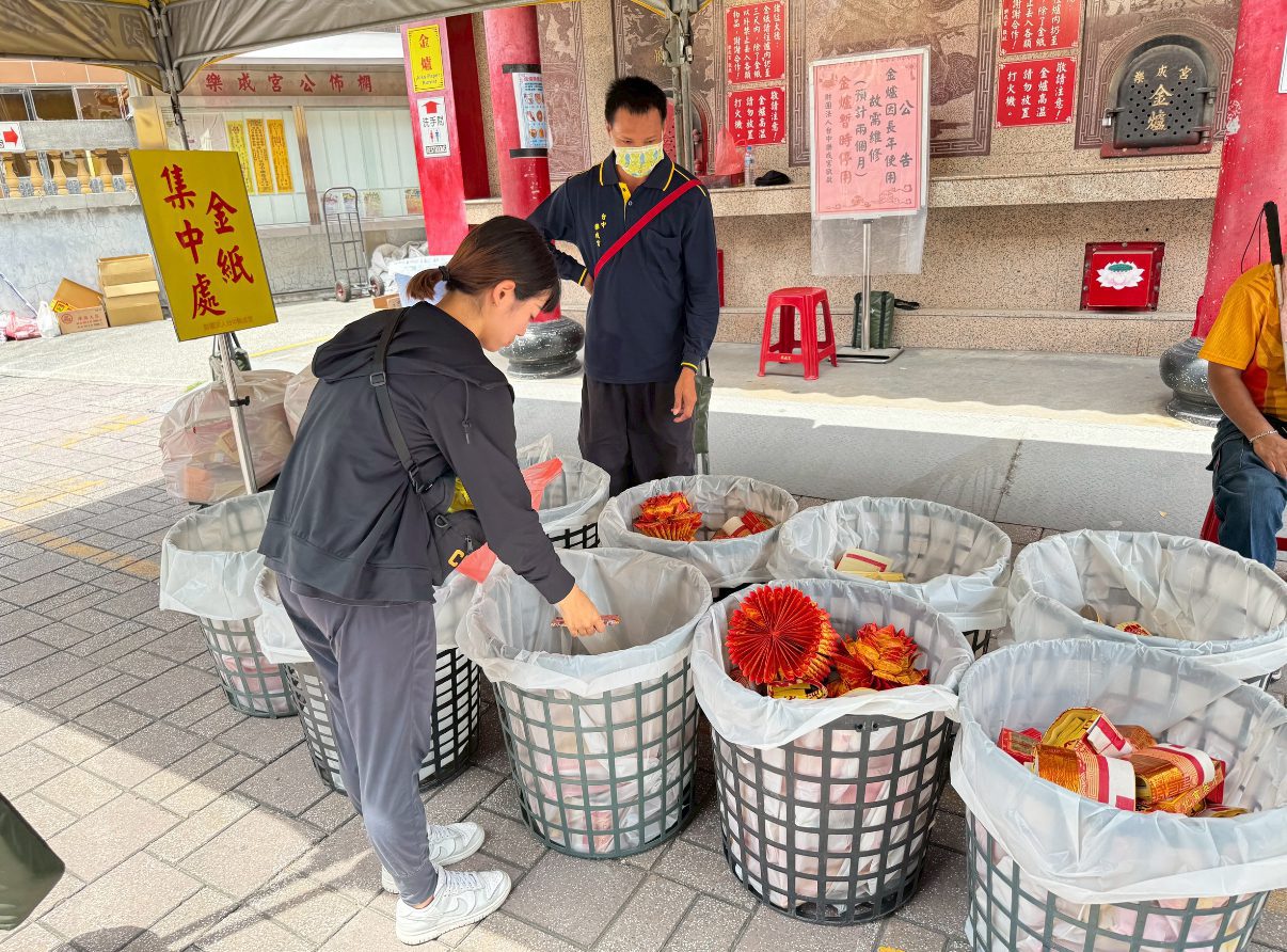 守護空氣也孝順！中元節台中推環保祭祀新做法