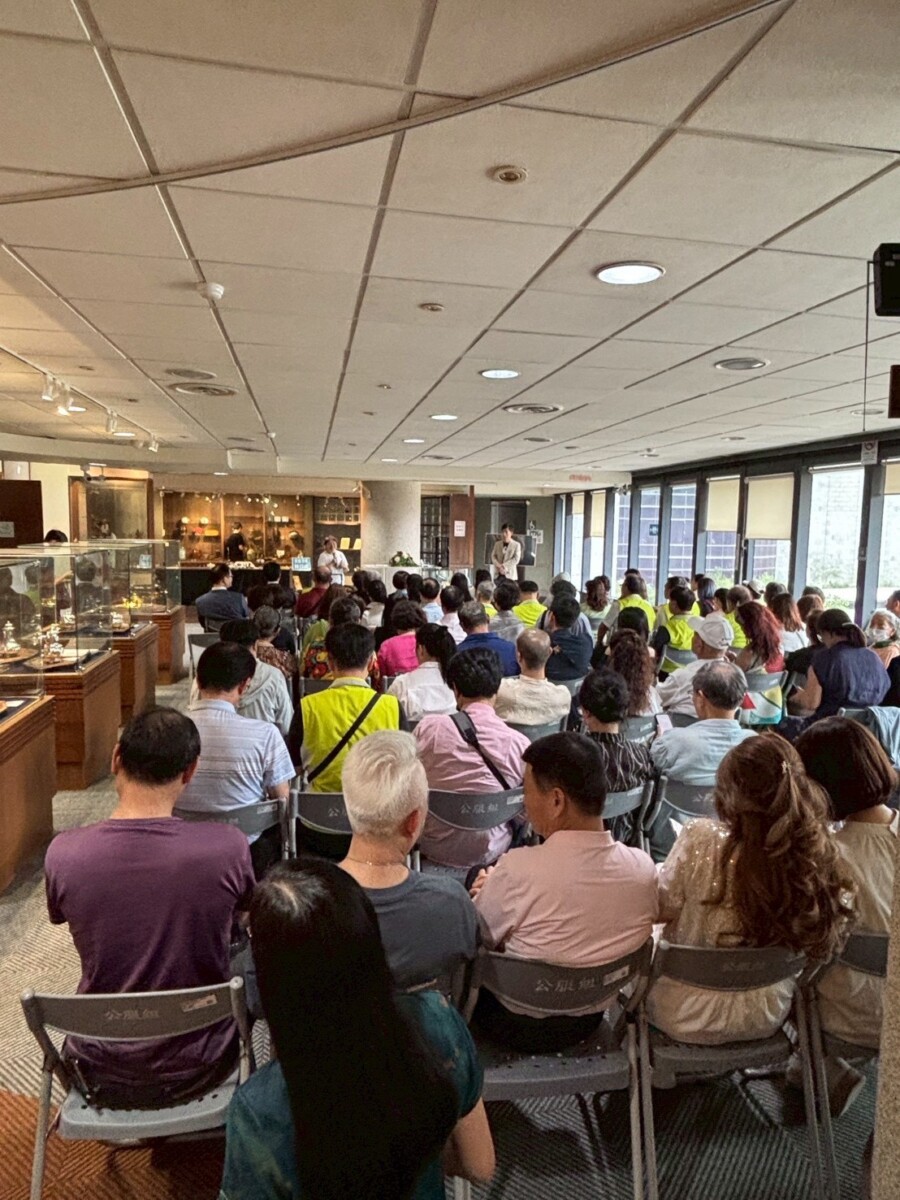 ▲銀光流轉 · 匠心傳承,17日科工館開幕盛況 ,嘉賓冠蓋雲集。