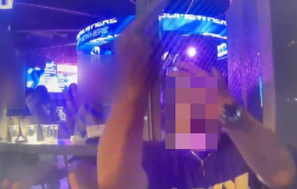 律師爛醉嚴重脫序             警方當場逮捕上銬