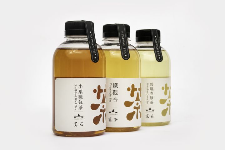 八仙山國家森林遊樂區x寬茶推聯名冷泡茶。 圖:林業保育署台中分署/提供