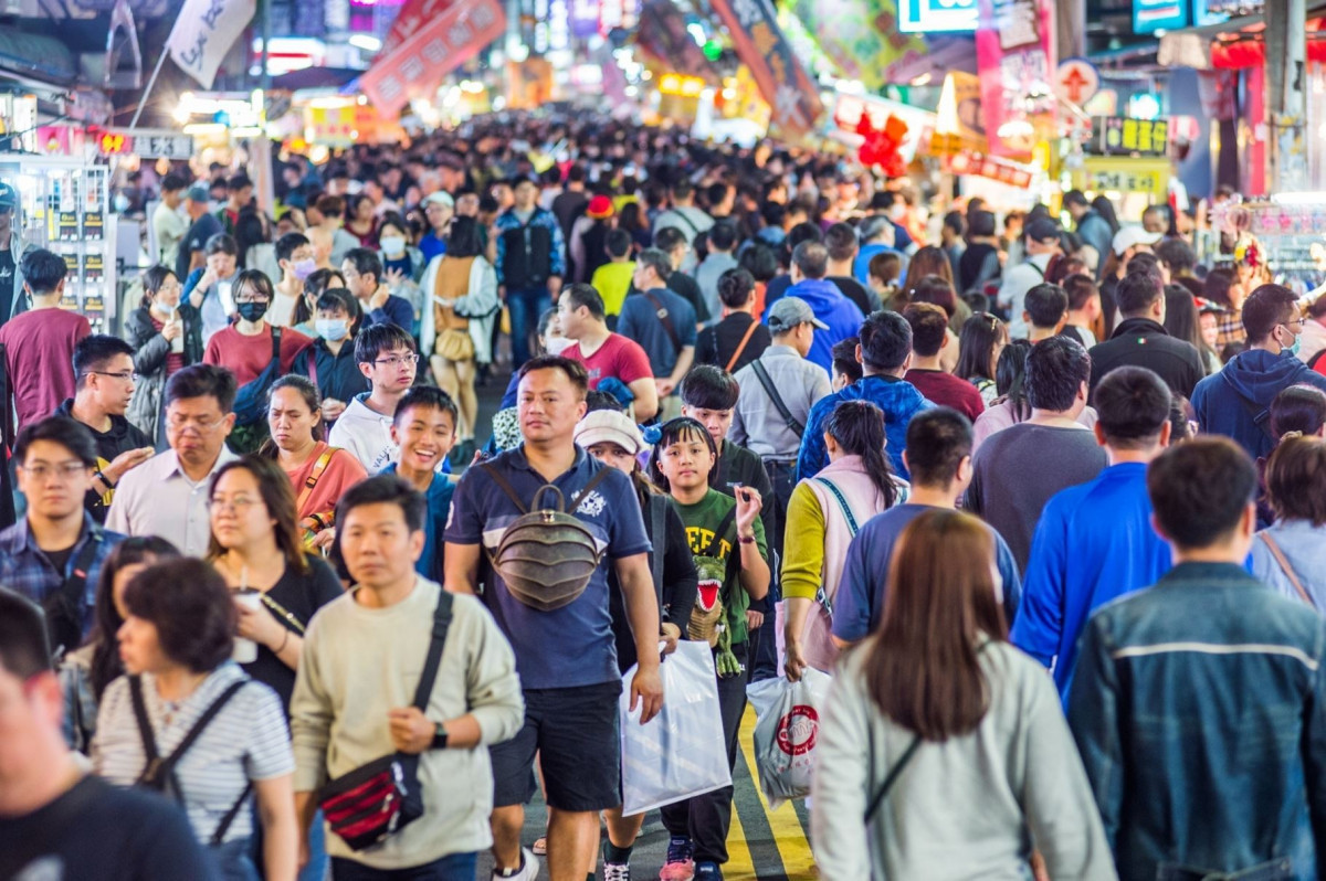 嘉義市經濟力活絡,每到假日人潮滿滿/嘉義市府提供