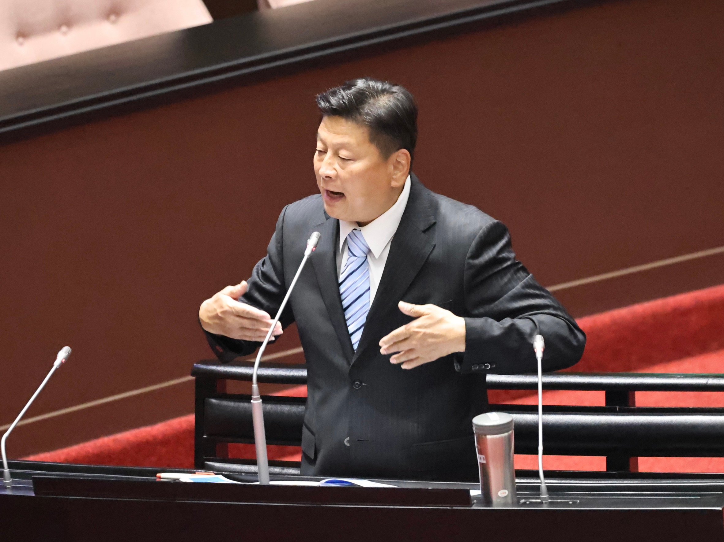 傅崐萁表態支持追加預算,還希望卓榮泰續任閣揆後要和立法院保持好關係。林啟弘攝
