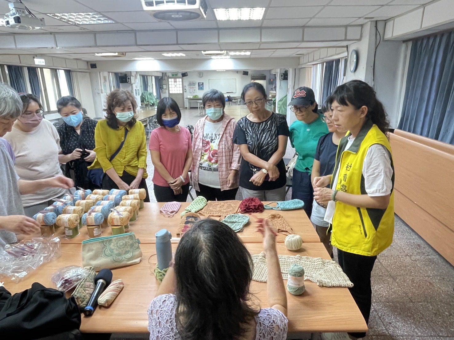 基隆市府推編織體驗課程　助弱勢就業者提升手作力
