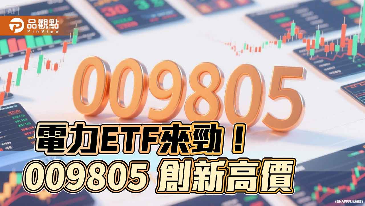 009805創新高!股價今漲逾2% 經理人這樣說