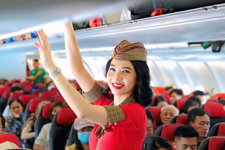 越捷航空專業機組人員。 圖:越捷航空/提供