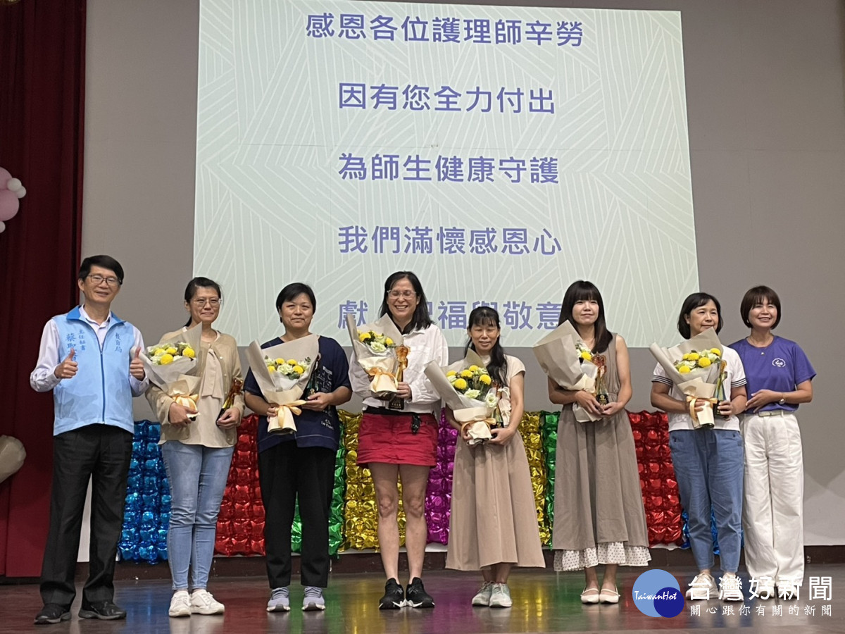 桃園市政府教育局感謝學校護理人員貢獻 共同守護校園師生健康