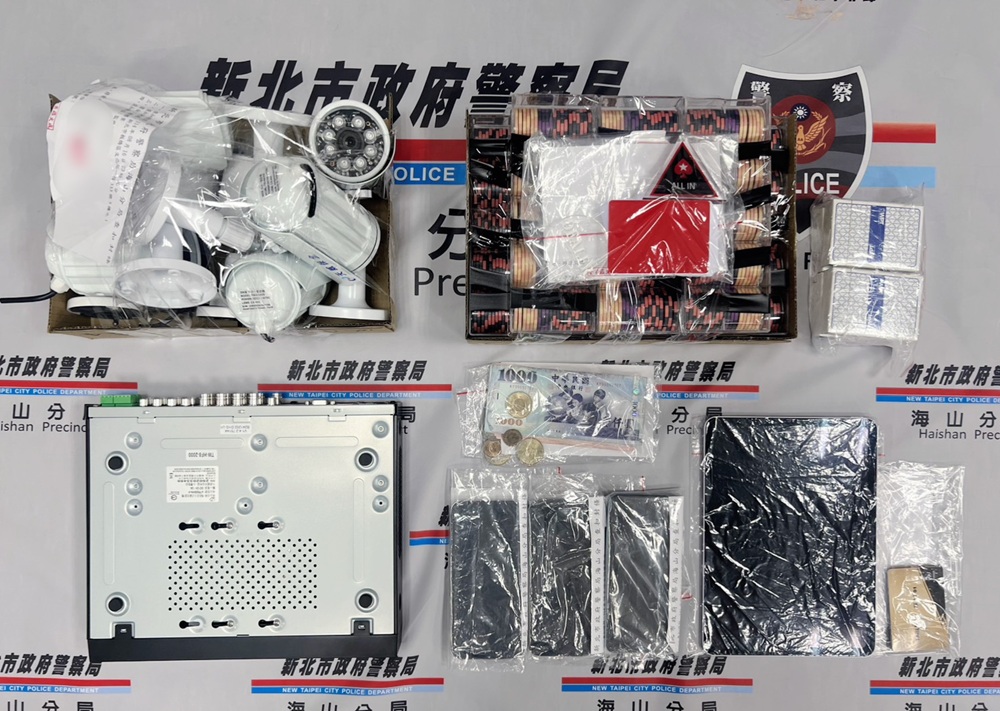 住商大樓藏德州撲克賭場 限時錦標賽當掩護警逮9人 230 cnews204250820a05