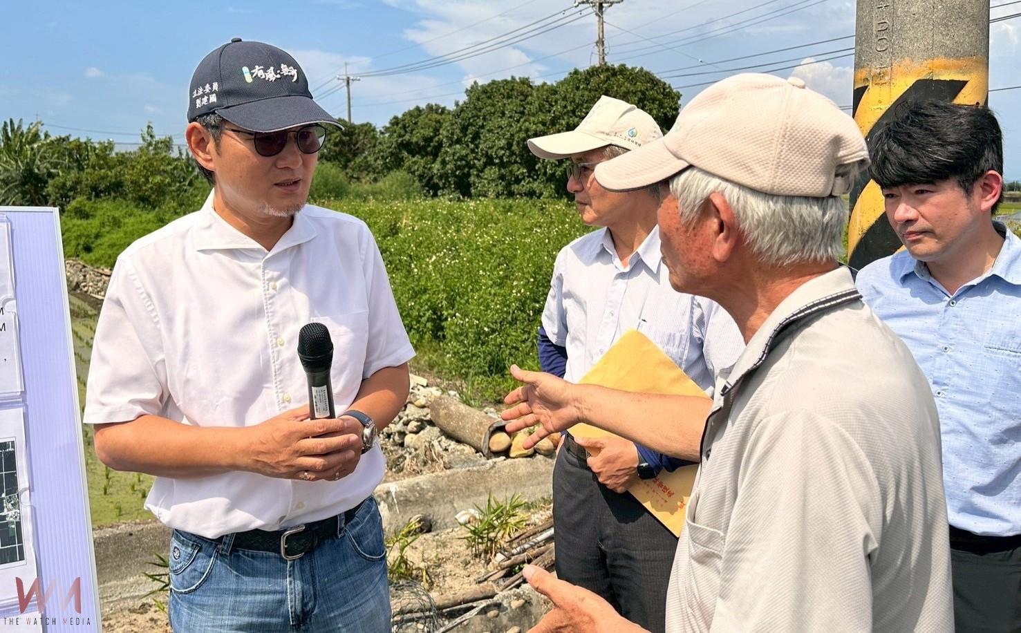 農水路年久失修待解決 劉建國攜手地方推動修繕計畫 - https://www.watchmedia01.com