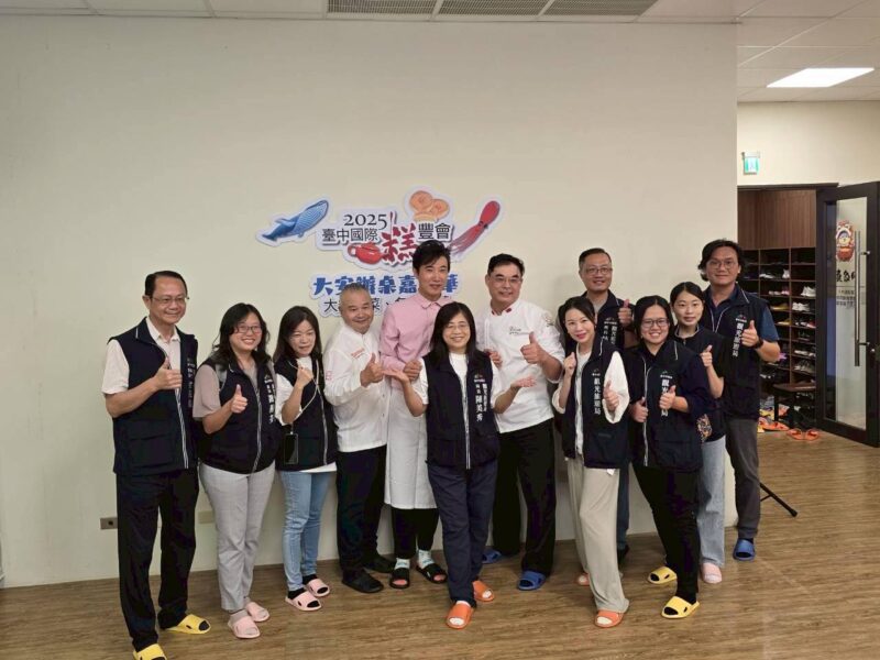 圖文:中市觀旅局匯聚海線美食振興地方觀光 三大名廚預熱糕豐會辦桌嘉年華。