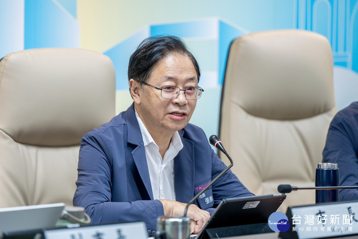 桃園市長張善政。<br /><br />