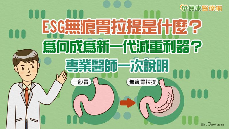 ESG無痕胃拉提是什麼?為何成為新一代減重利器?專業醫師一次說明