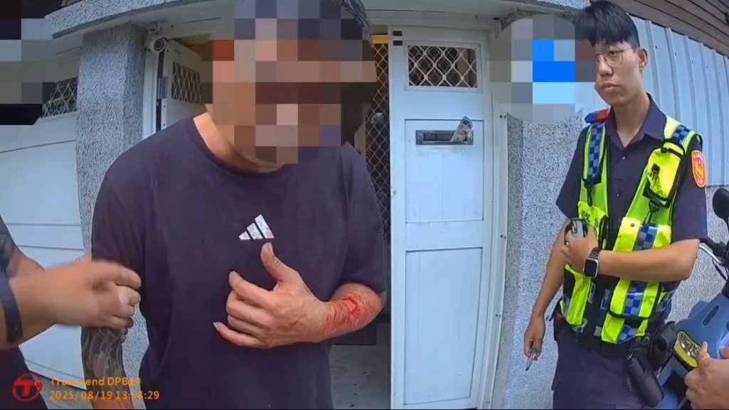 花蓮女子遭砍傷全身多處流血! 警方迅速逮捕行兇男友送辦