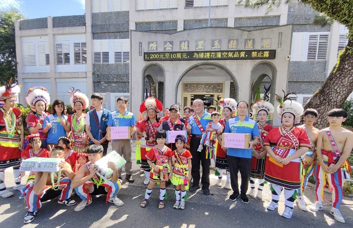 玉里阿飛赫部落 勇士澎派歌舞慶豐年!