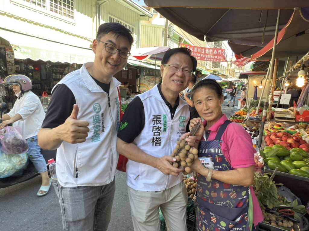 ▲張啓楷被點名參選彰化縣長,首度鬆口要成為彰化最好的人選。(民眾黨彰化縣黨部提供)