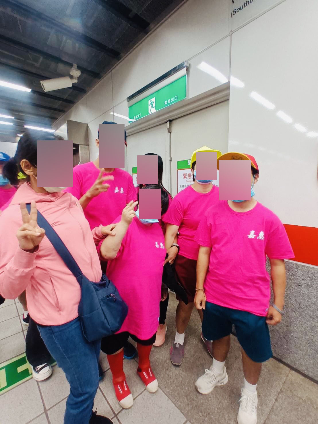 高鐵桃園站協助圓夢 大溪嘉惠啟智教養院親子展開幸福旅程 g454fg5w4g
