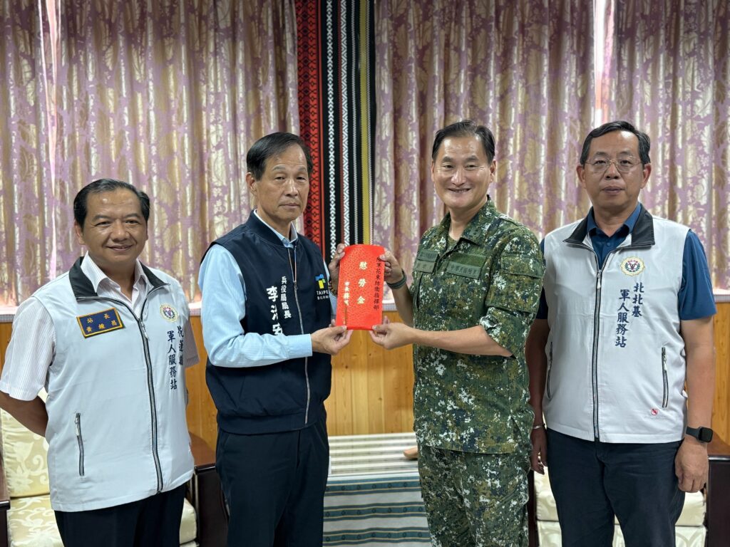 北市慰問市籍役男及後備召員　傳遞關心與支持