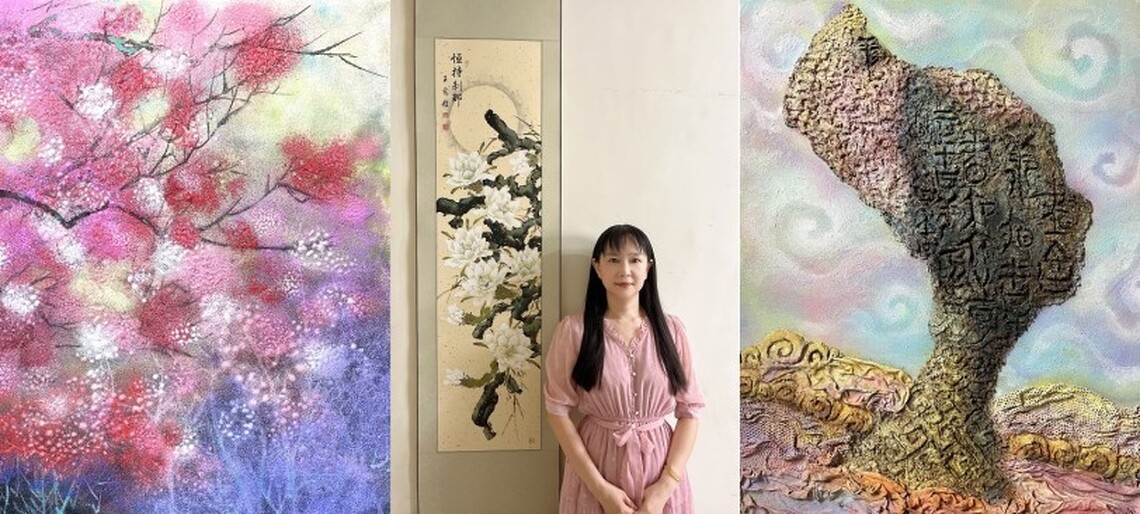 《山海花韻-台灣生態禮讚創作展》開展 以水墨筆韻描繪台灣自然之美