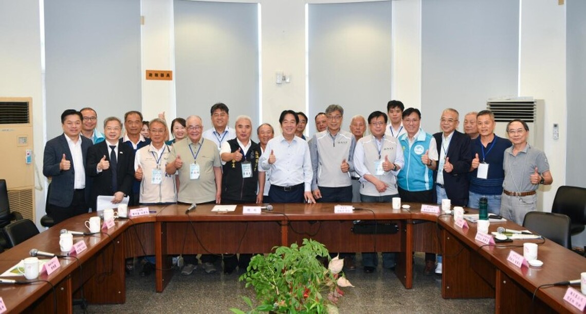 賴清德訪視鬼頭刀產業 全力協助應對美國關稅衝擊