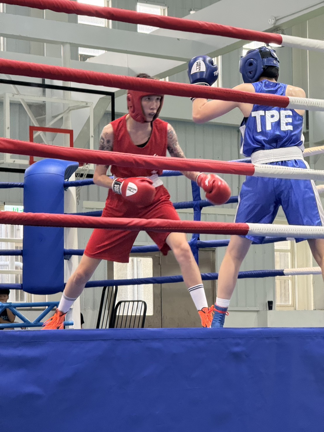 拳擊》為世錦賽暖身兼基層選手觀摩教材黃筱雯、甘家葳蘭州盃打表演賽