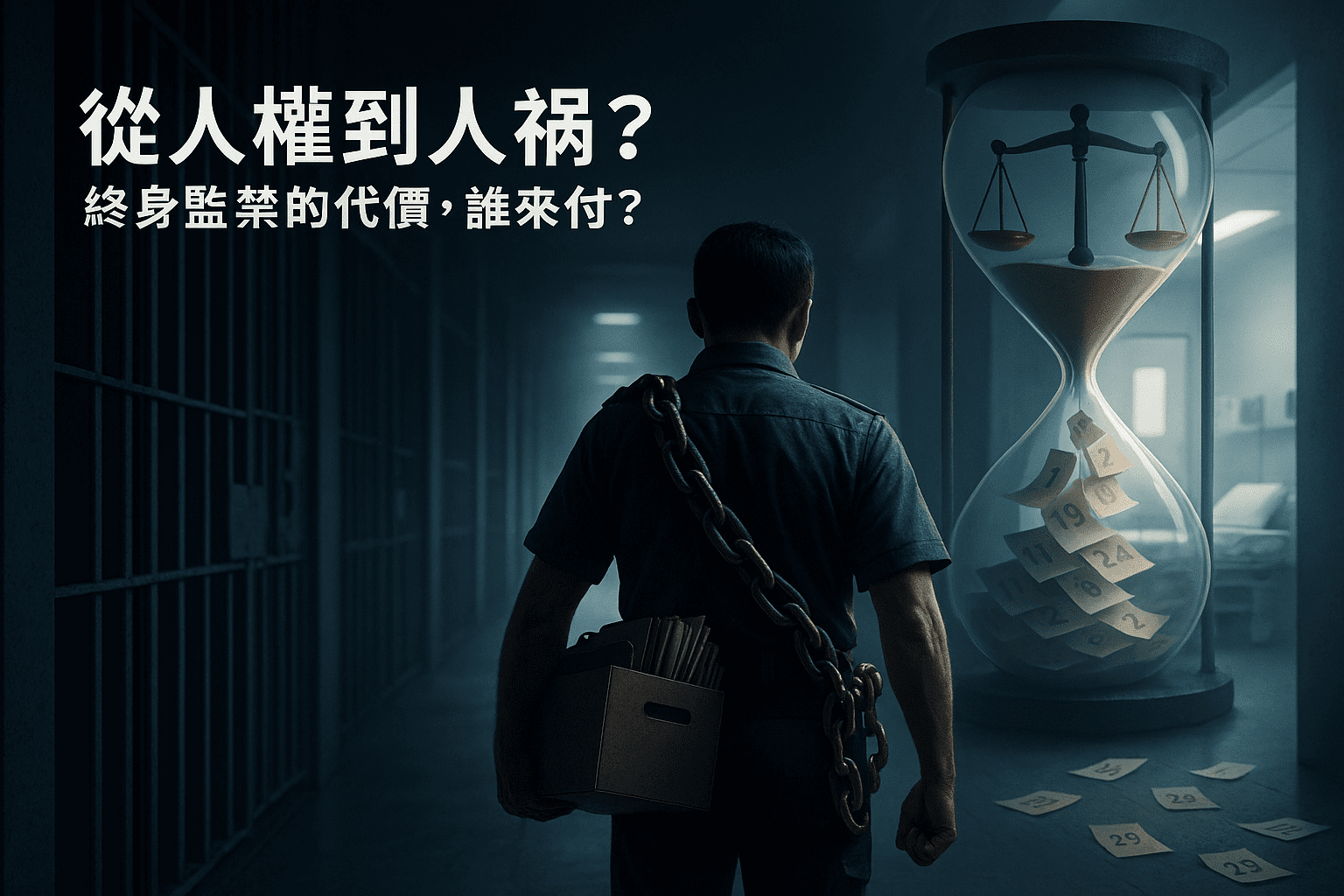 「從人權到人禍?」終身監禁的代價,誰在付?台灣矯正體系的沉重負擔