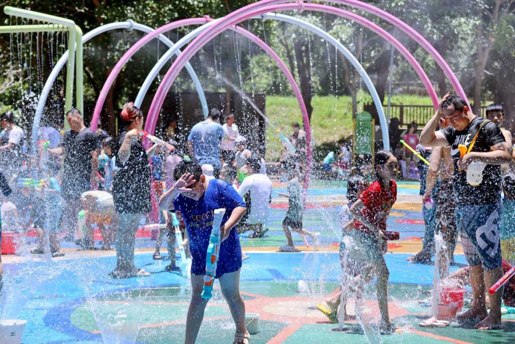 ▲隨著暑假即將結束,台中潭雅神綠園道終點中科公園「夏日戲水區」將於8月31日告一段落,期待明年夏季再與市民相會!