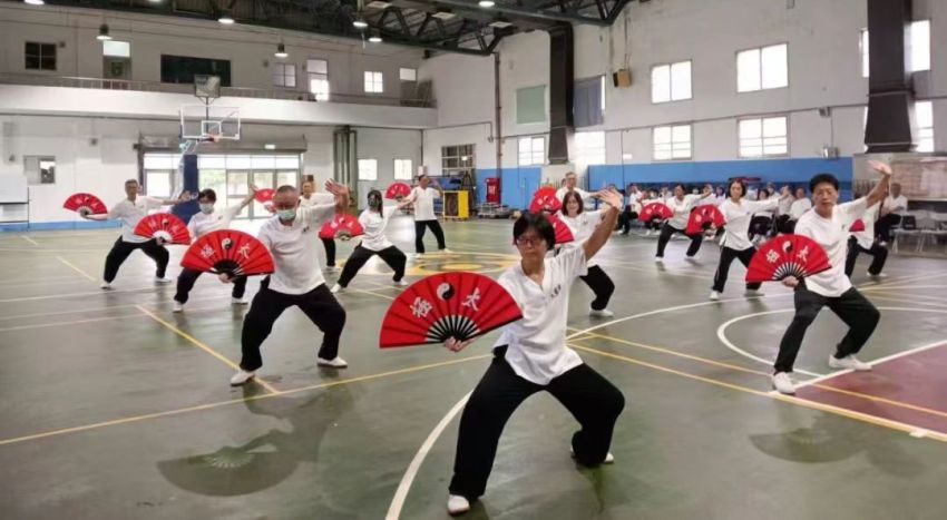 ▲江西吉安舉行首屆海峽兩岸武術大賽。