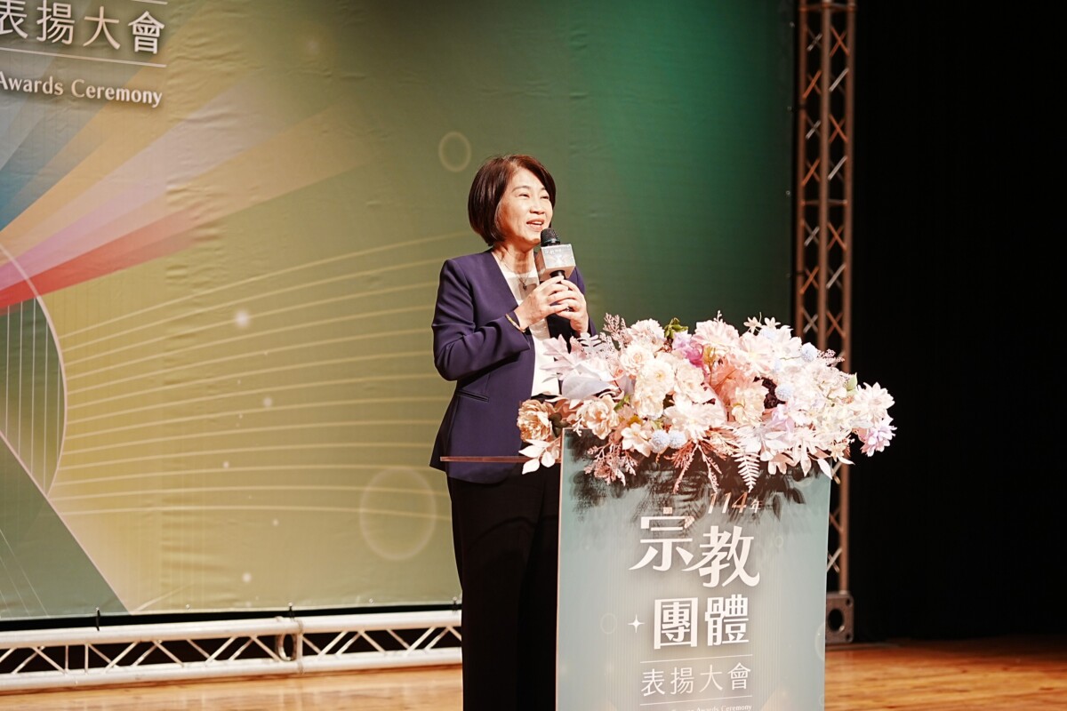 周縣長感謝屏東宗教團體長期積極投入各項公益事務,帶來穩定人心的力量
