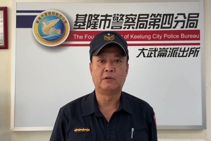 擦撞電線桿逃逸  警方調閱監視器迅速掌握肇事車輛