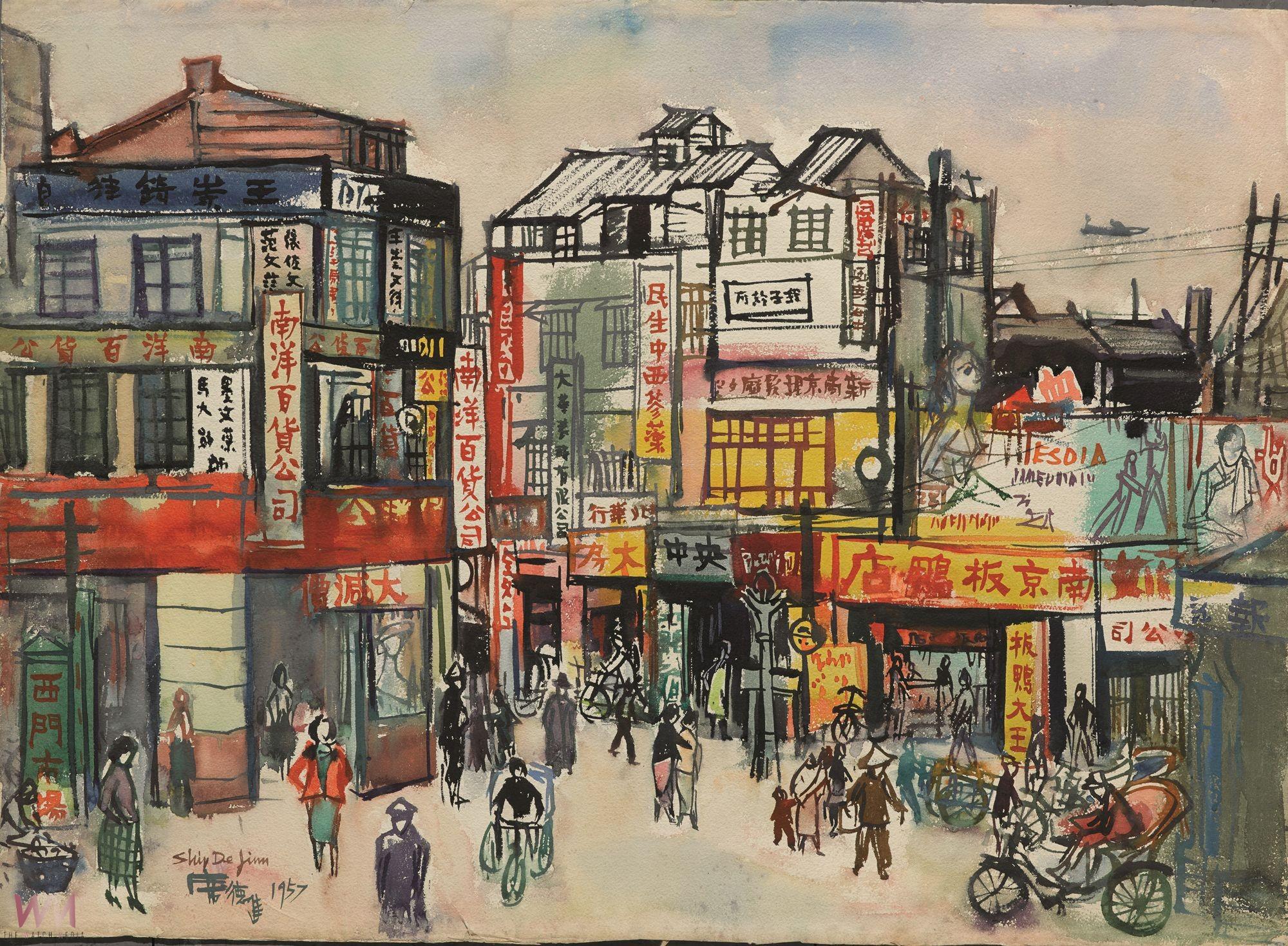 「履痕深烙-席德進早期的生命和藝術軌跡, 1943-1966」國美館開展 - https://www.watchmedia01.com