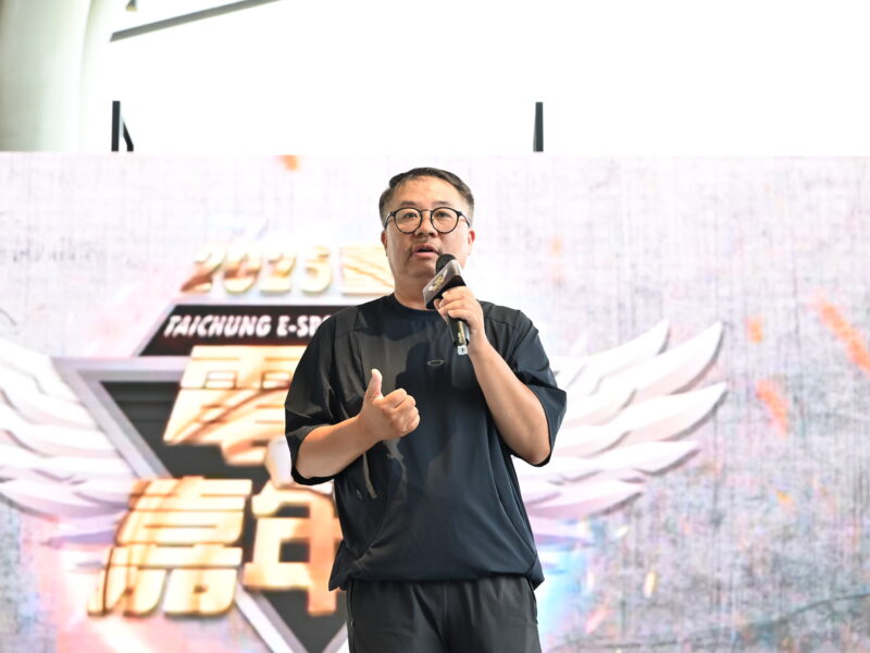 圖文:中華民國電子競技運動協會秘書長余錦亮。
