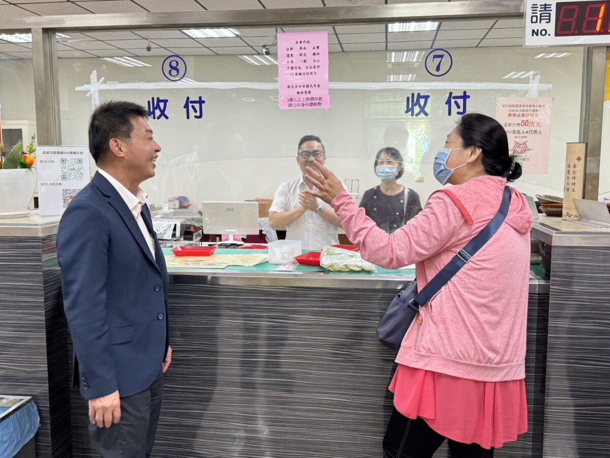 ▲許智傑承諾，未來將是最重視農民的市長（記者 陳維鈞/翻攝）