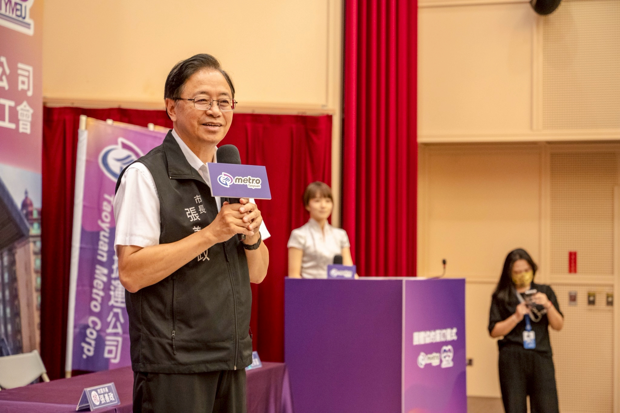 勞資和諧互利共榮 邁向雙贏新里程碑 桃園捷運公司與企業工會完成團體協約簽署 A0003