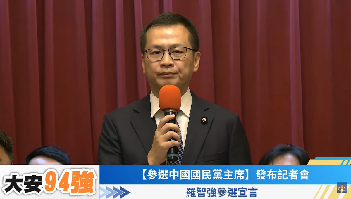 中國國民黨籍立法委員羅智強。（圖／翻攝自YouTube頻道野電視94強）