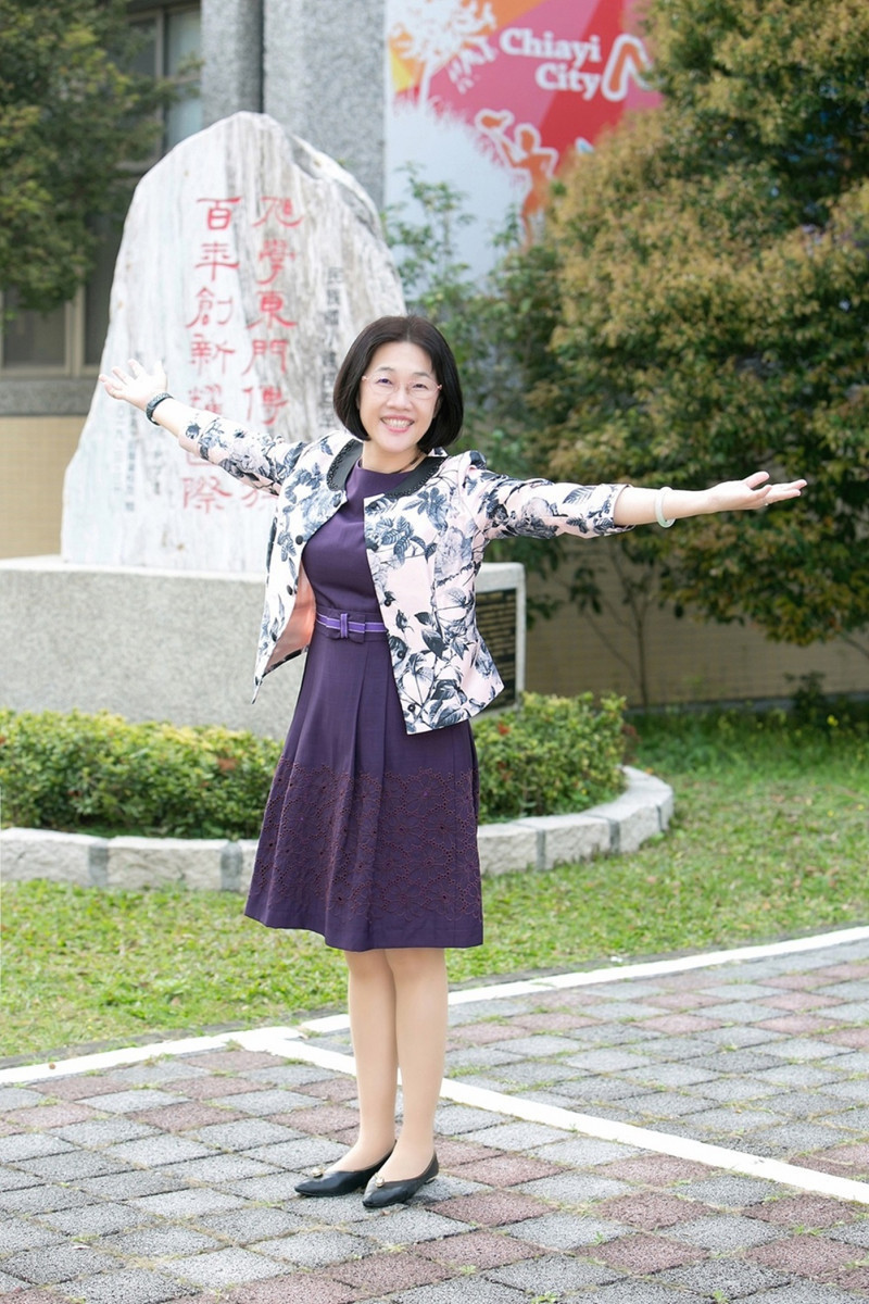 嘉義市民族國小陳文瑜校長/嘉義市府提供
