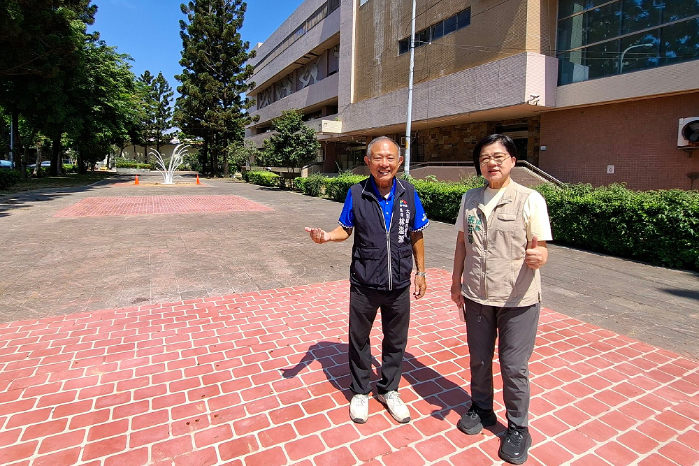 優化行人空間 台中市建設局以「類花之道」改善大里內新廣場 200 優化行人空間 台中市建設局以「類花之道」改善大里內新廣場 199