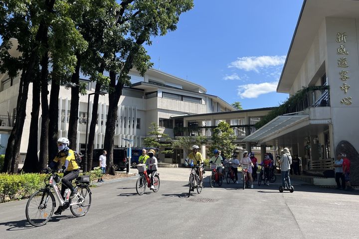 「騎遊茂林 騎士餐桌計畫」以新威森林公園為起點展開一日遊程。 圖:茂林國家風景區管理處/提供