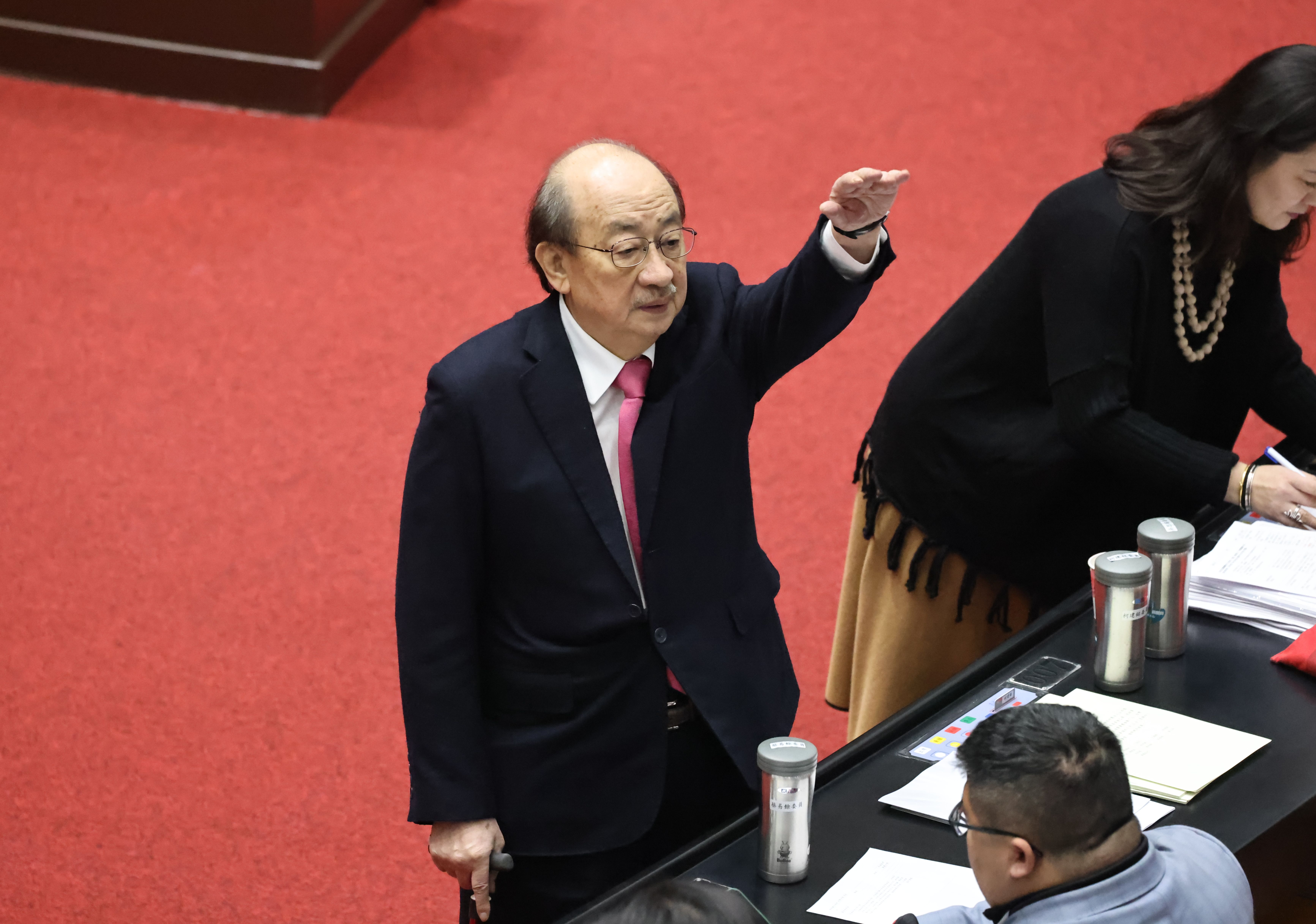 大罷免失利後,民進黨立院黨團總召柯建銘成主要檢討對象。資料照片/林啟弘攝
