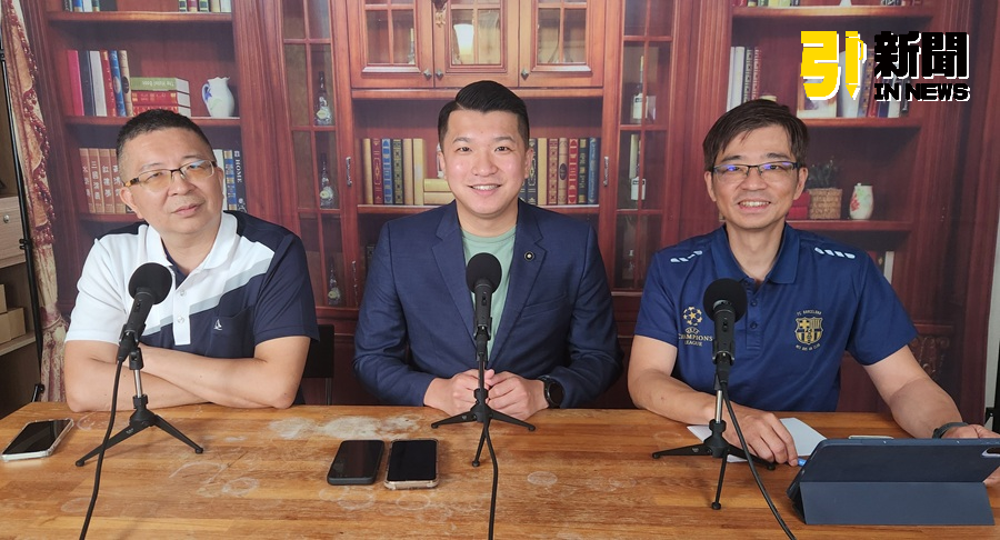 圖／新北市議員李宇翔說，從立院直播那天起，就沒有真正的協商了，柯建銘的焦土作戰，讓人民感覺是在政治惡鬥。（艾瑞克IN新聞攝）