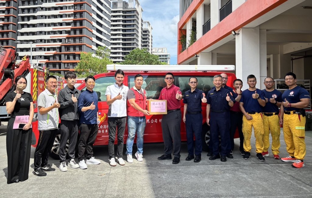 防登革熱!台南圓山慈善協會捐萬瓶防蚊液 守護第一線警消健康