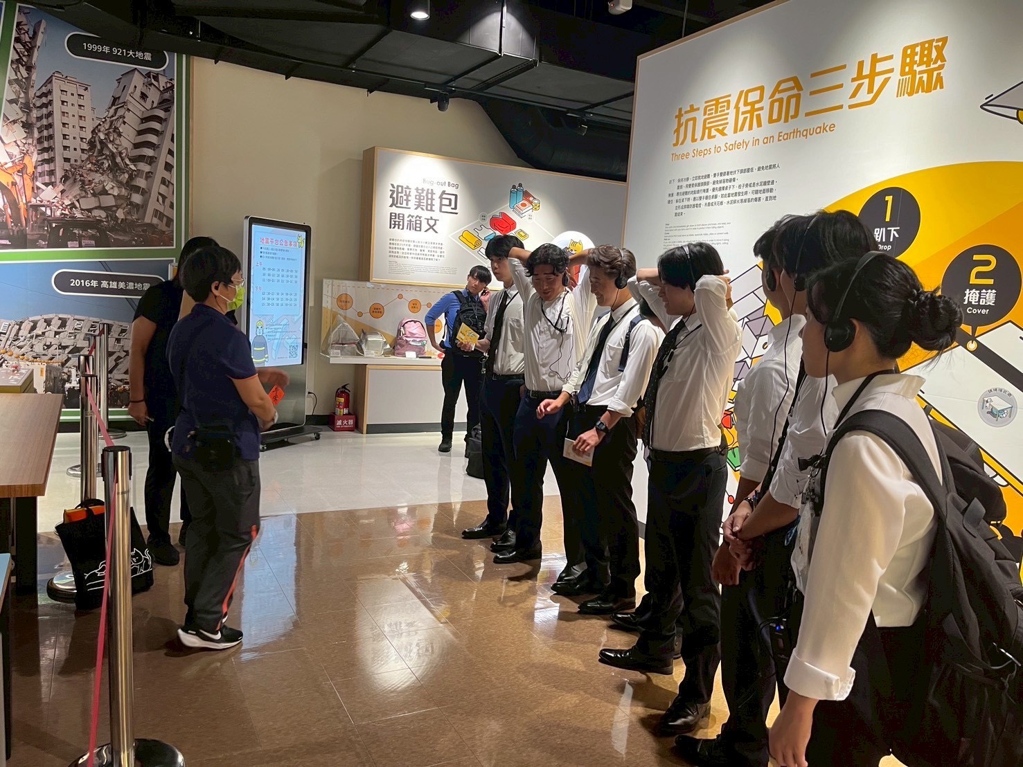 桃園消防救護專業受肯定 日千葉科學大學師生來台交流實習 S 53141577 0