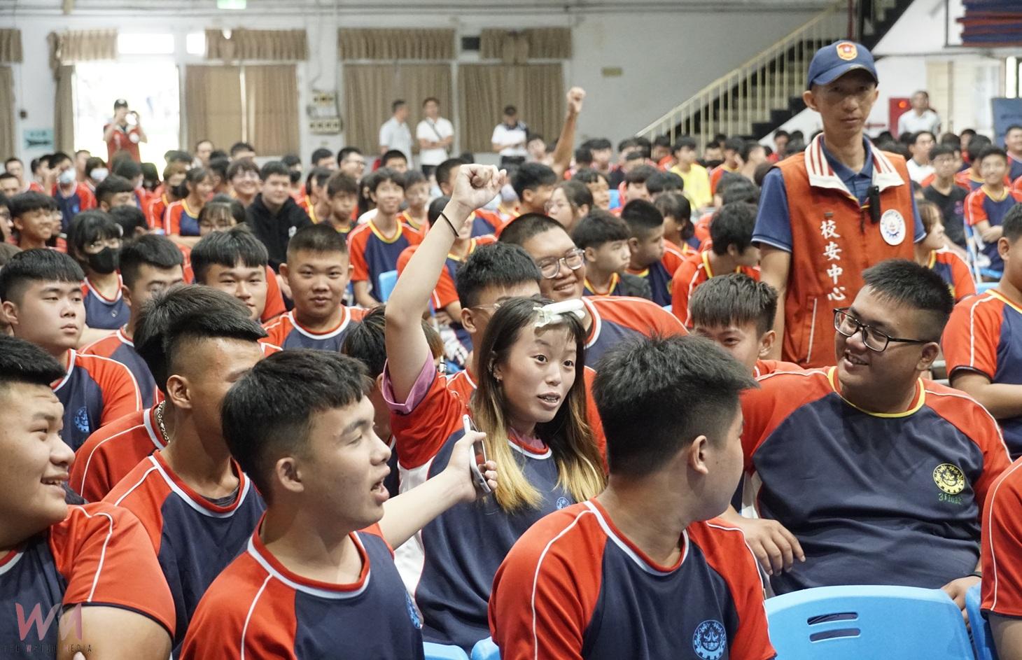(有影片)/雲林警大陣仗走進北港農工 校園宣導識詐守護學生安全 - https://www.watchmedia01.com