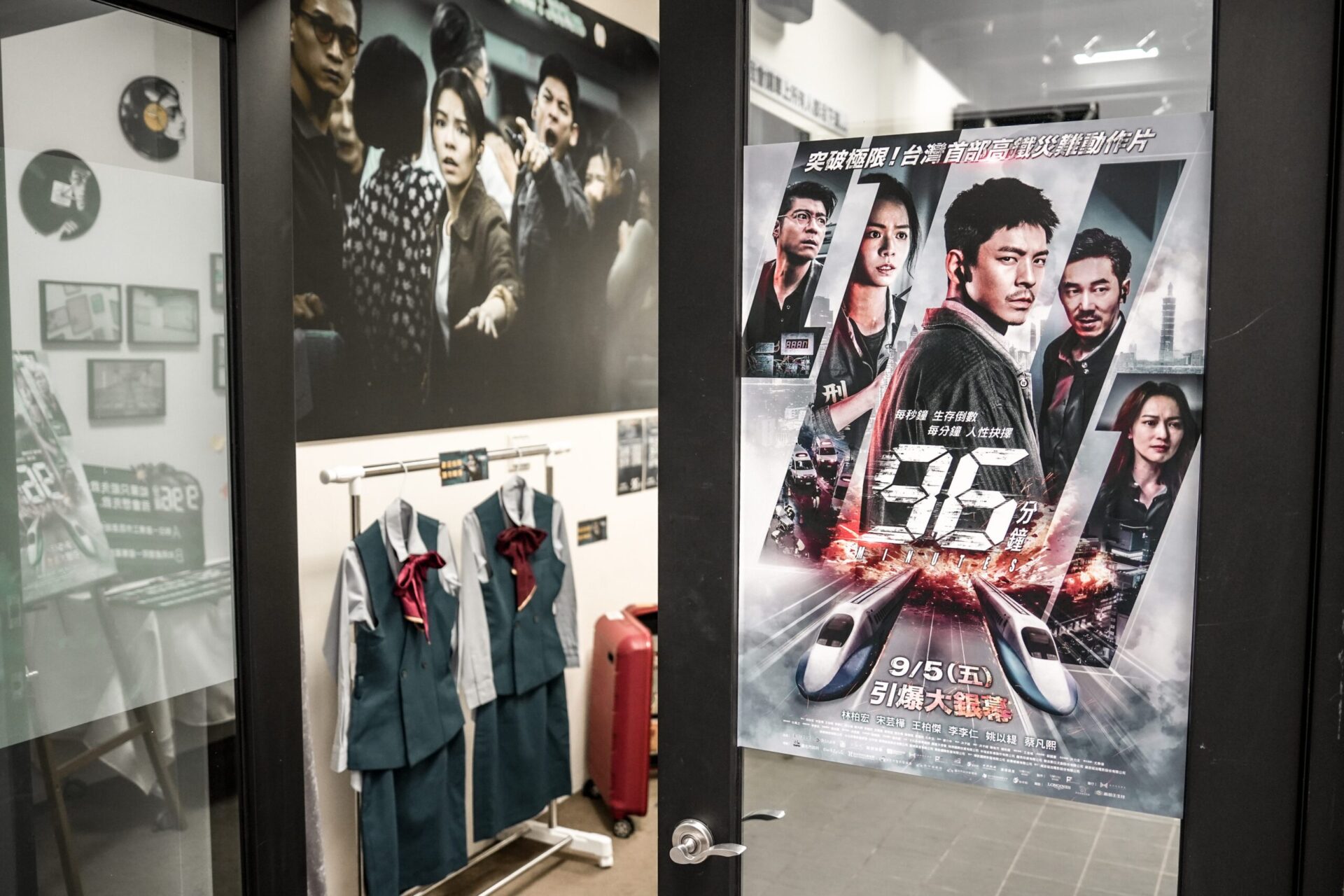 台中拍電影《96分鐘》特展中山73獨家登場 首部高鐵動作片幕後大揭密