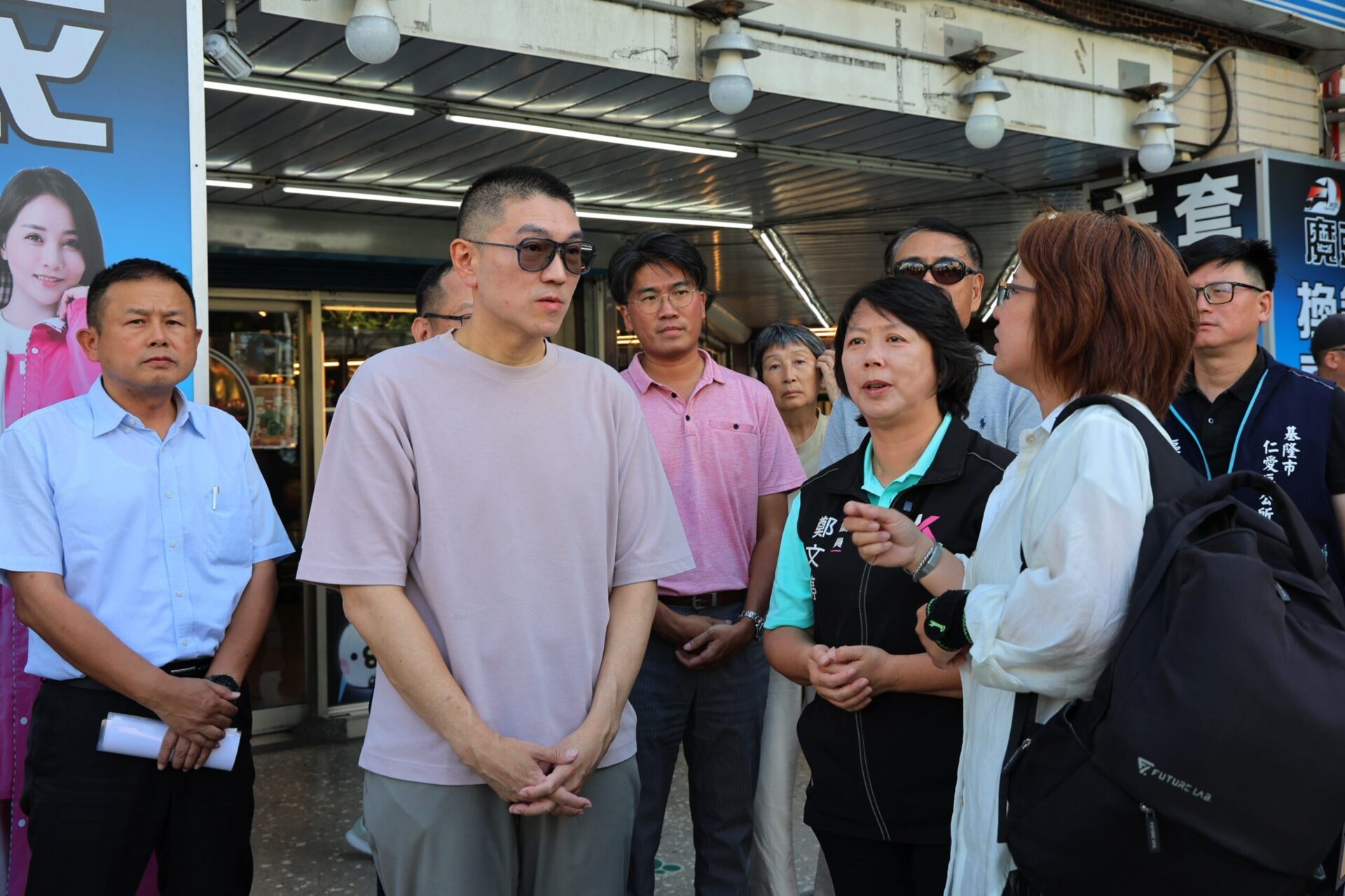 仁一愛六路口學童遭撞 謝國樑率隊會勘研議改善並籲中央修法