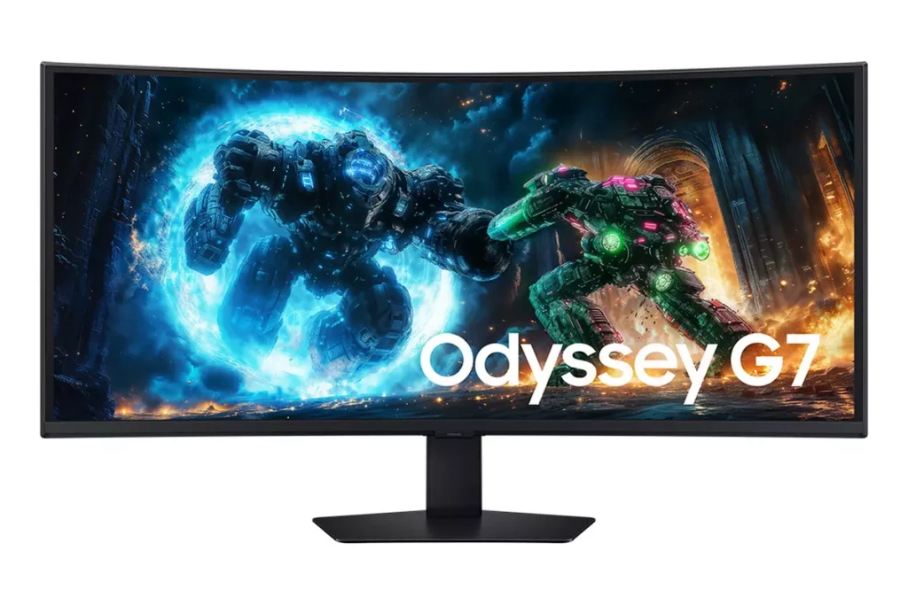 三星Odyssey G7曲面電競顯示器G75F-40吋