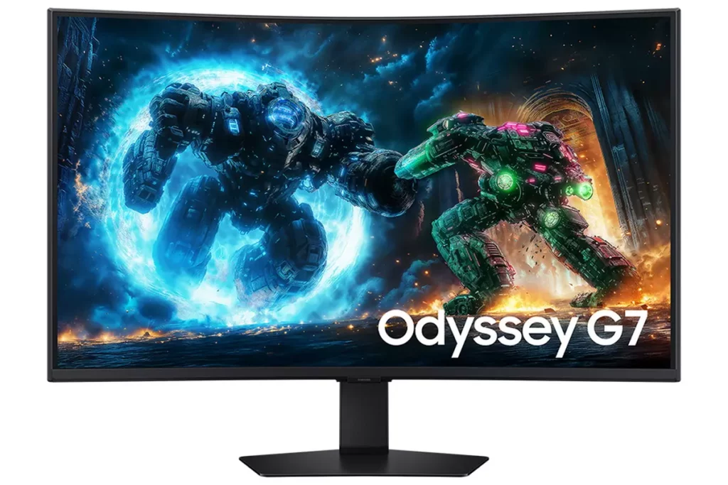 三星Odyssey G7曲面電競顯示器G75F-37吋